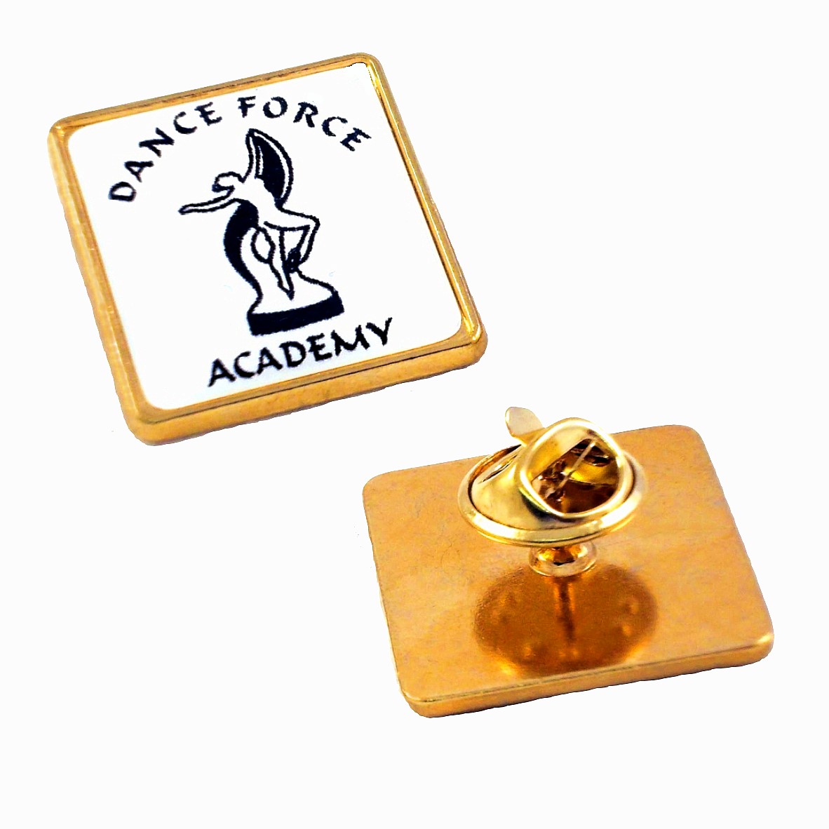 24x22mm premium gold badge