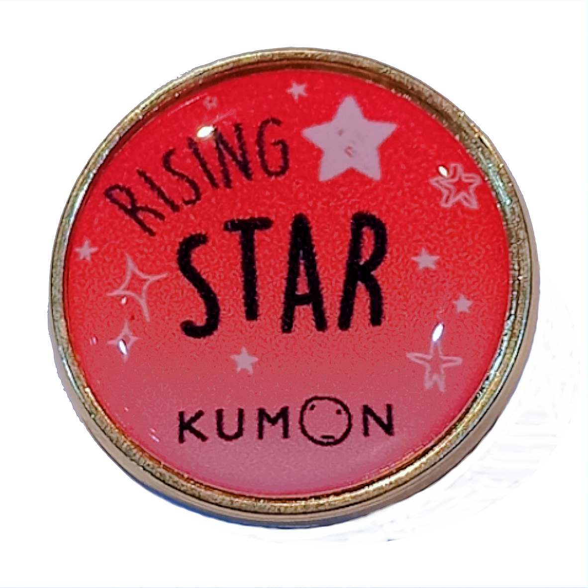 KUMON Rising Star red 27mm Round