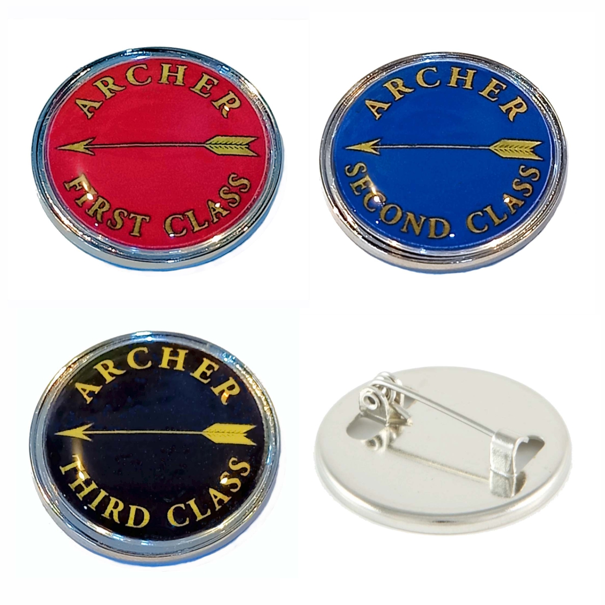 Archer Class standard round badge