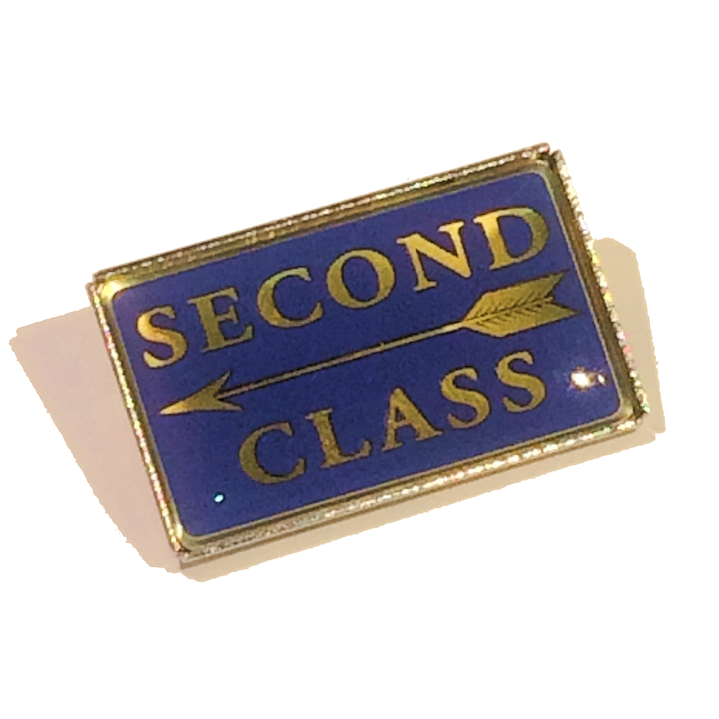 Class standard rectangle badge