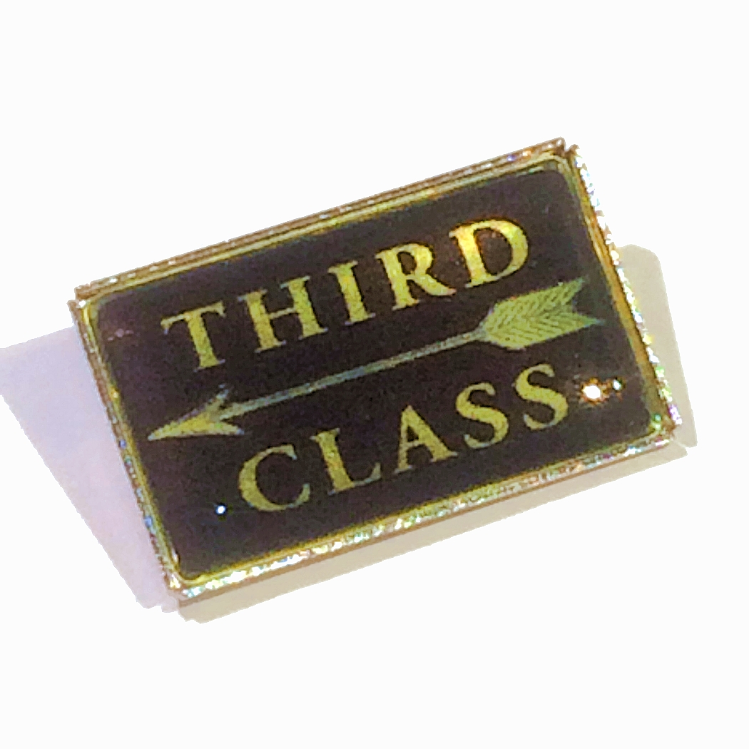 Class standard rectangle badge