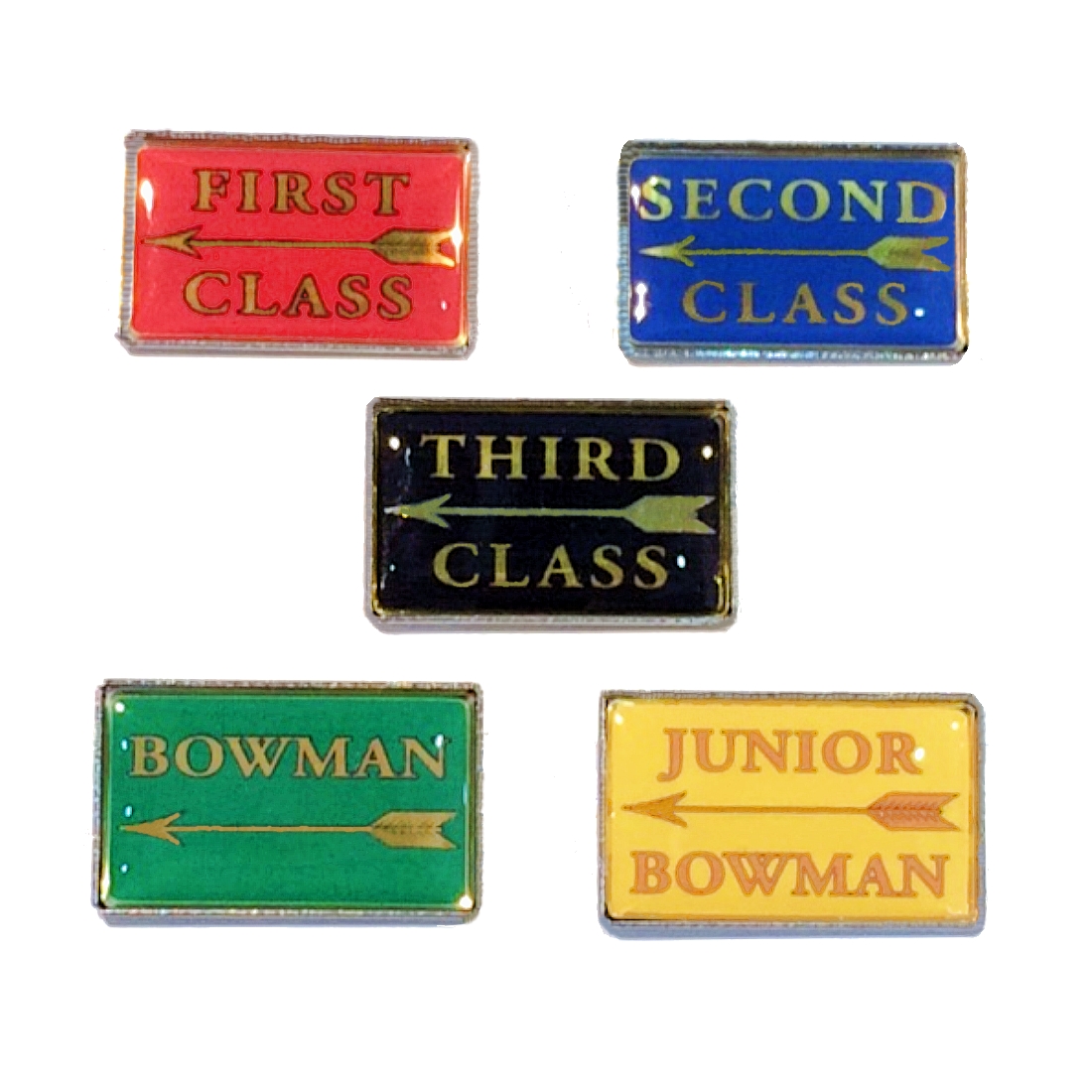 Class standard rectangle badge