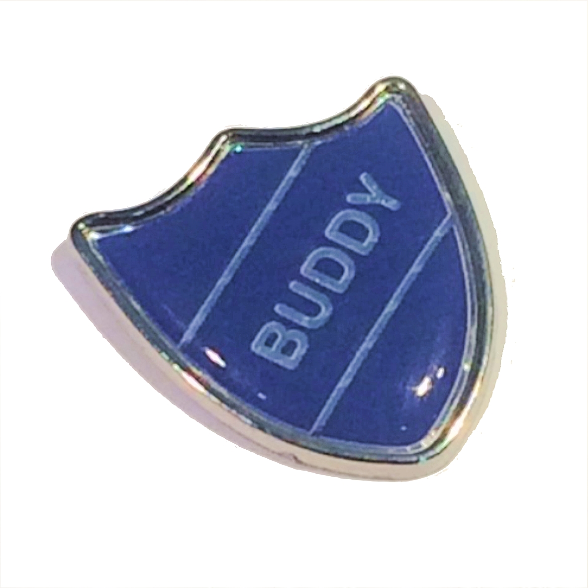 BUDDY shield badge