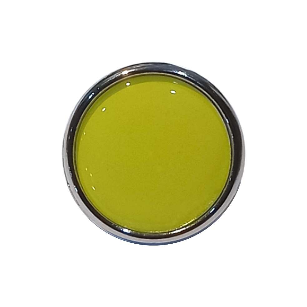 Canary Yellow 20mm badge