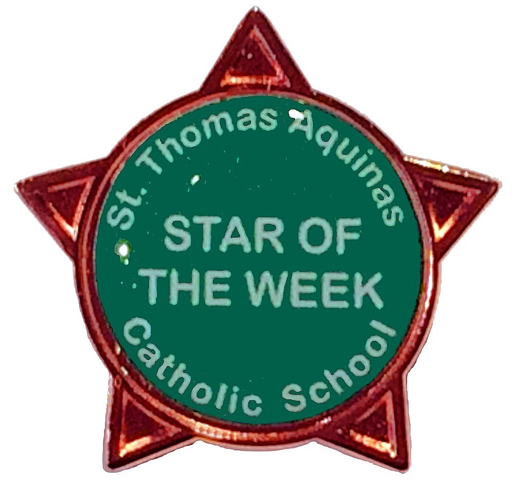 Custom Text Star Badge