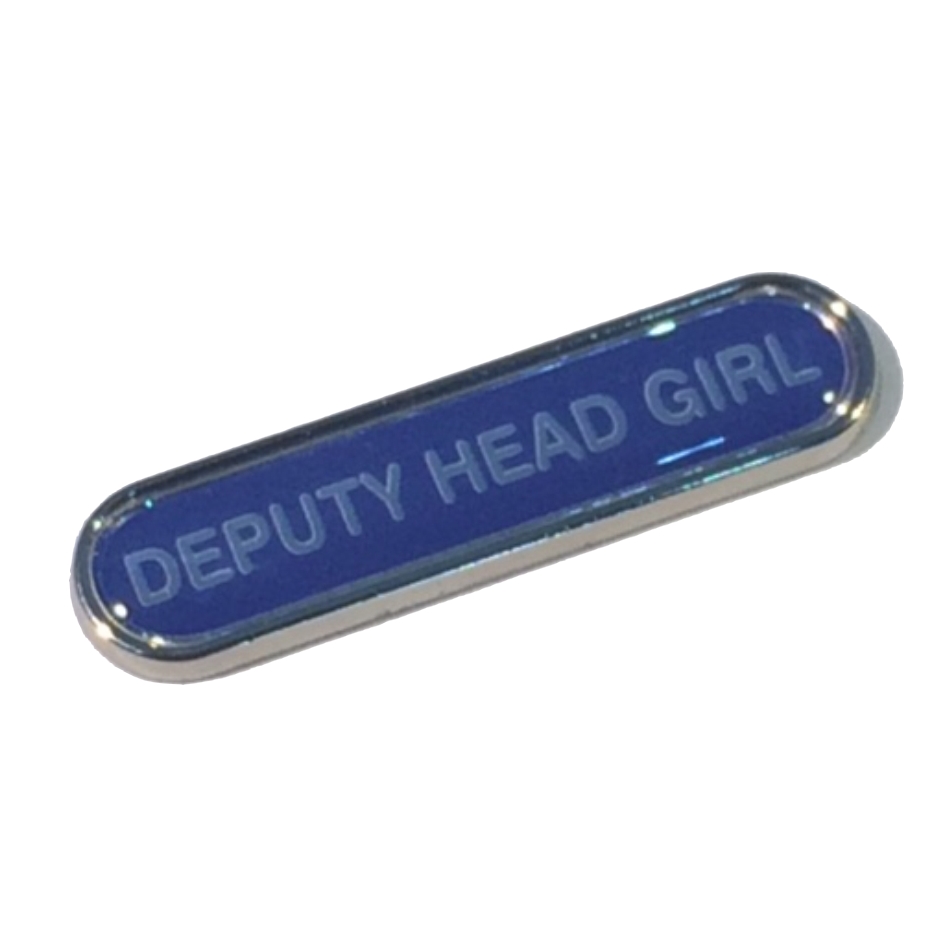 DEPUTY HEAD GIRL bar badge