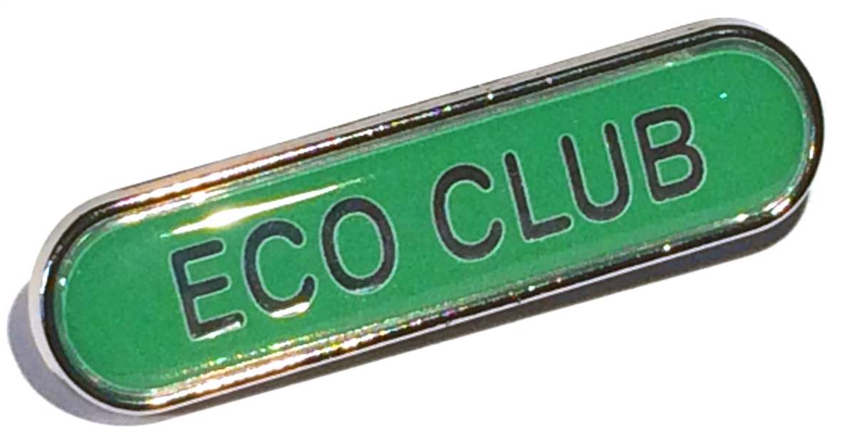 ECO CLUB bar badge