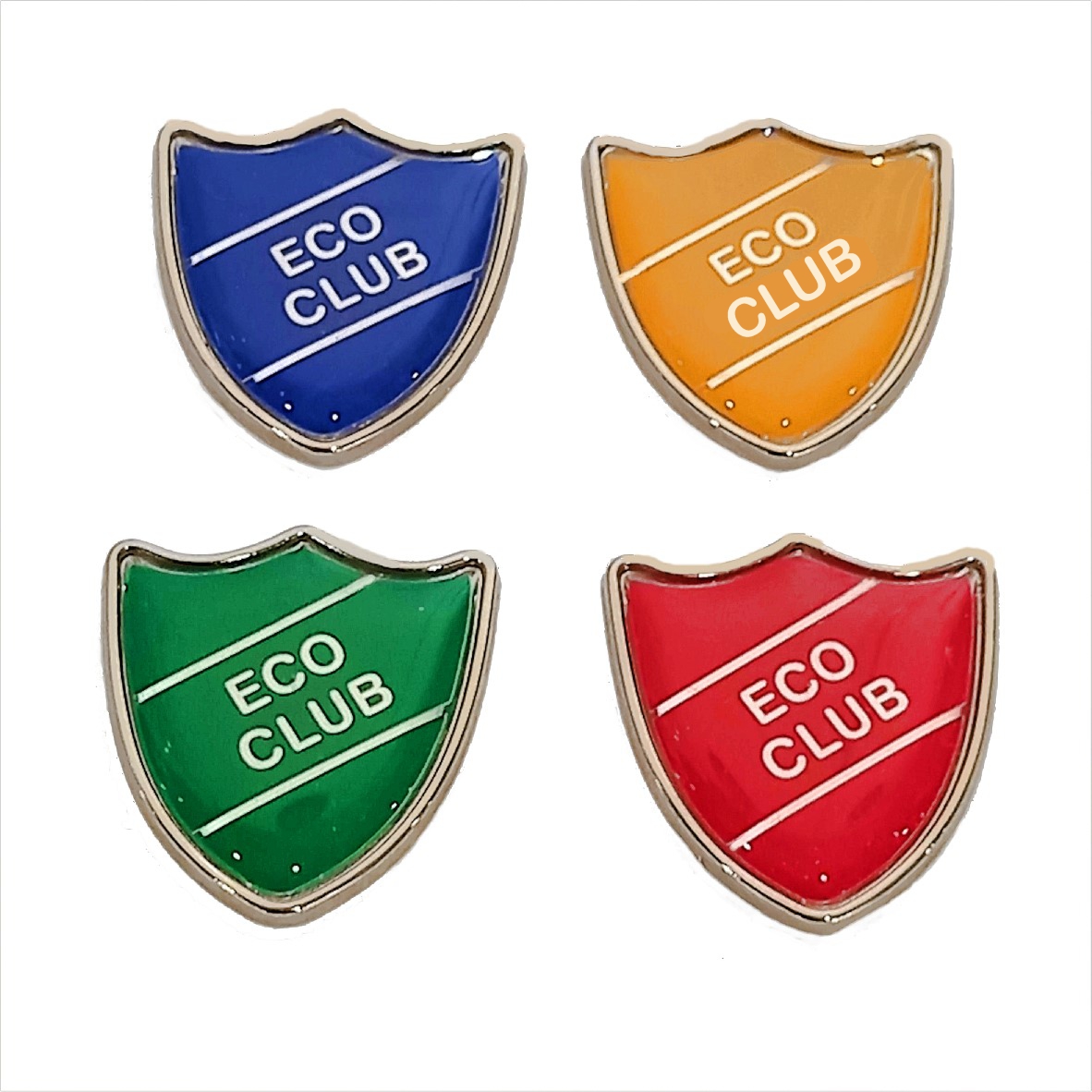 ECO CLUB shield badge