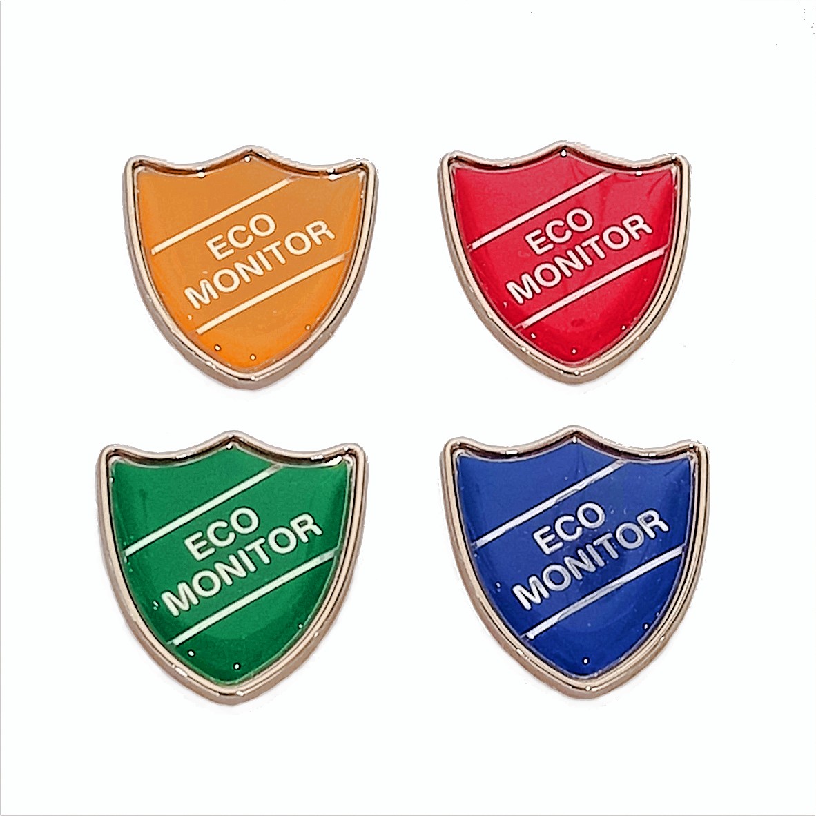 ECO MONITOR shield badge