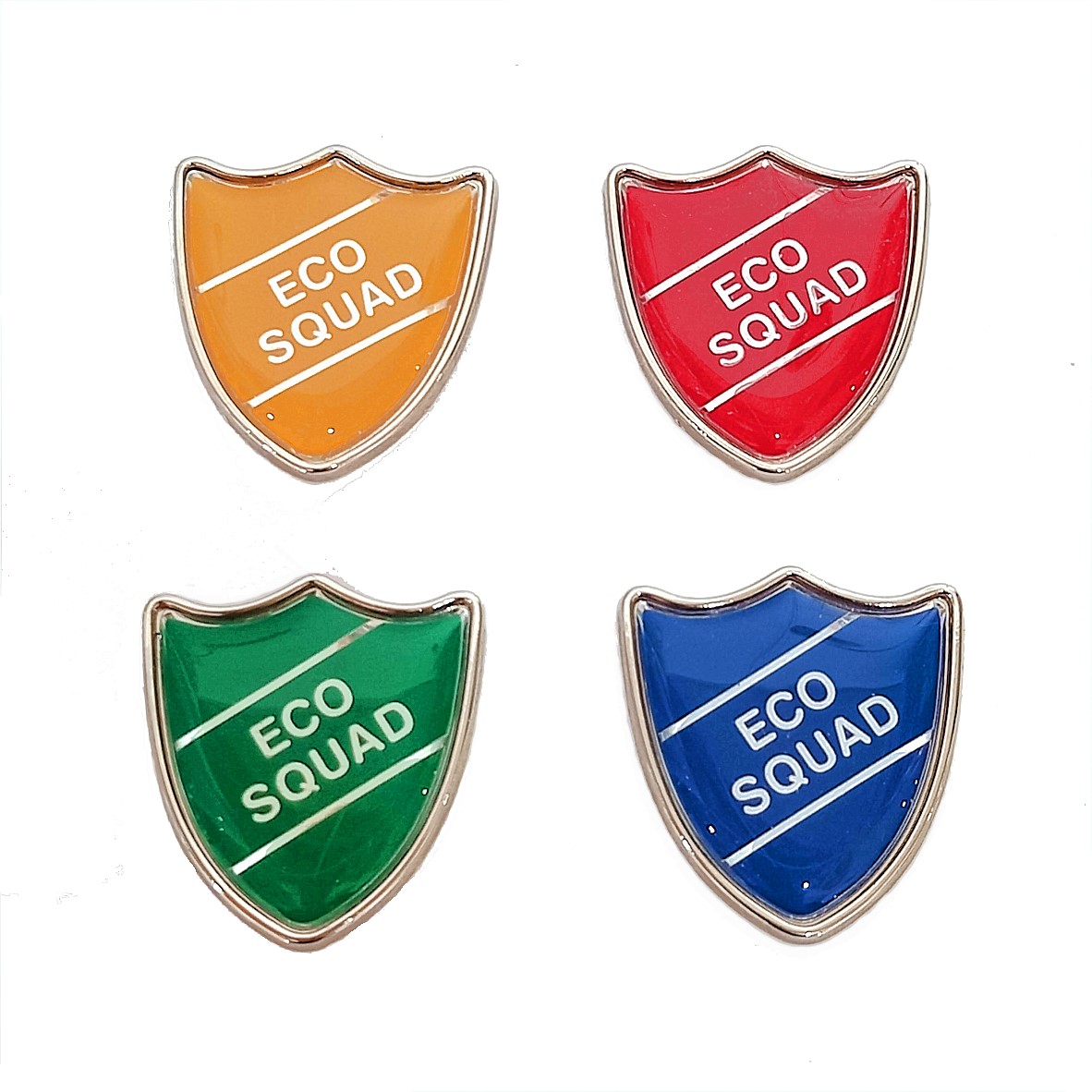 ECO SQUAD shield badge