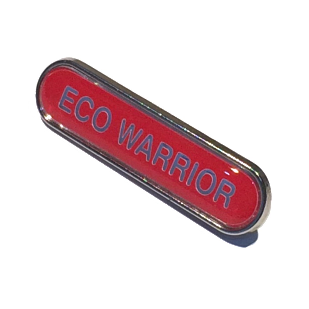 ECO WARRIOR bar badge
