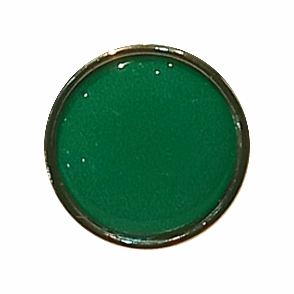 Emerald Green 27mm badge