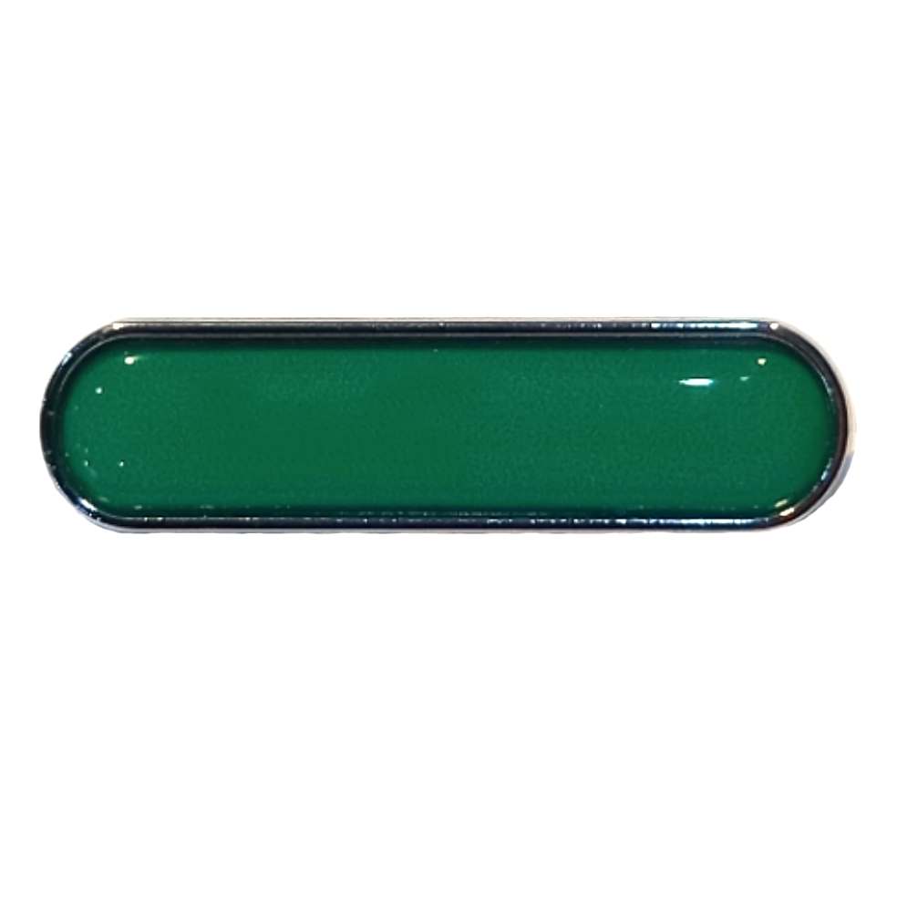 Emerald Green bar badge