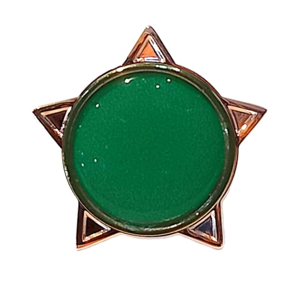 Emerald Green star badge