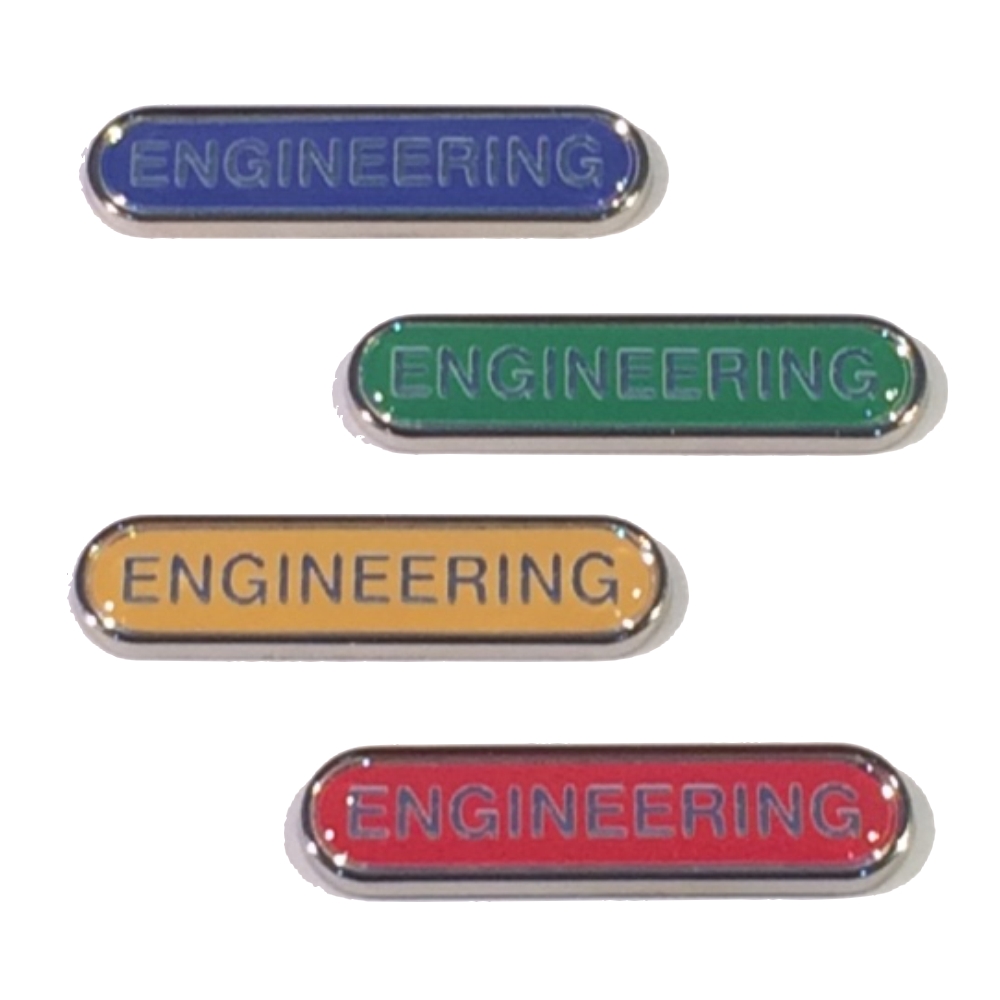 ENGINEERING bar badge