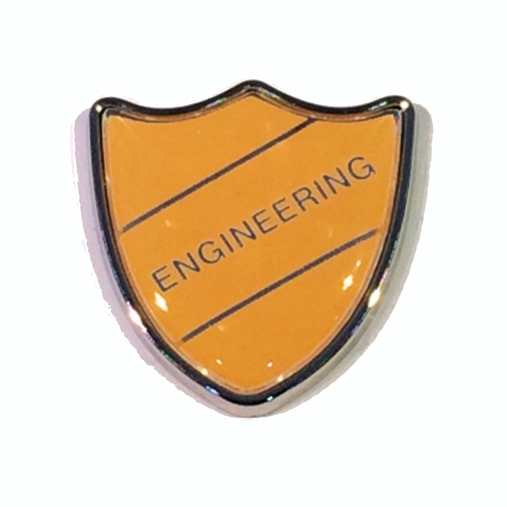 ENGINEERING shield badge