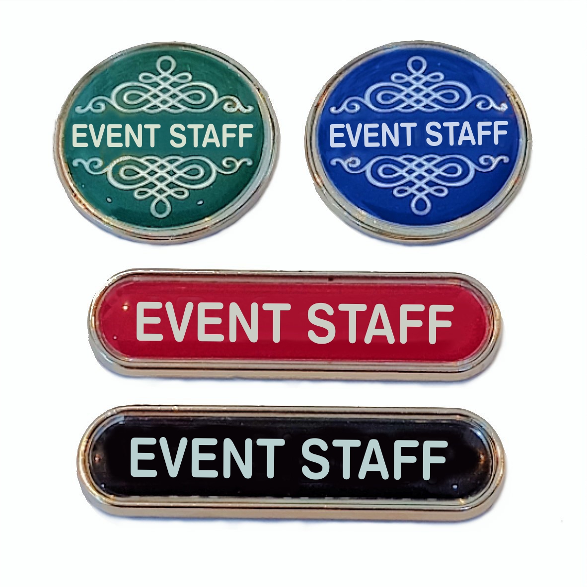 EVENT STAFF badge