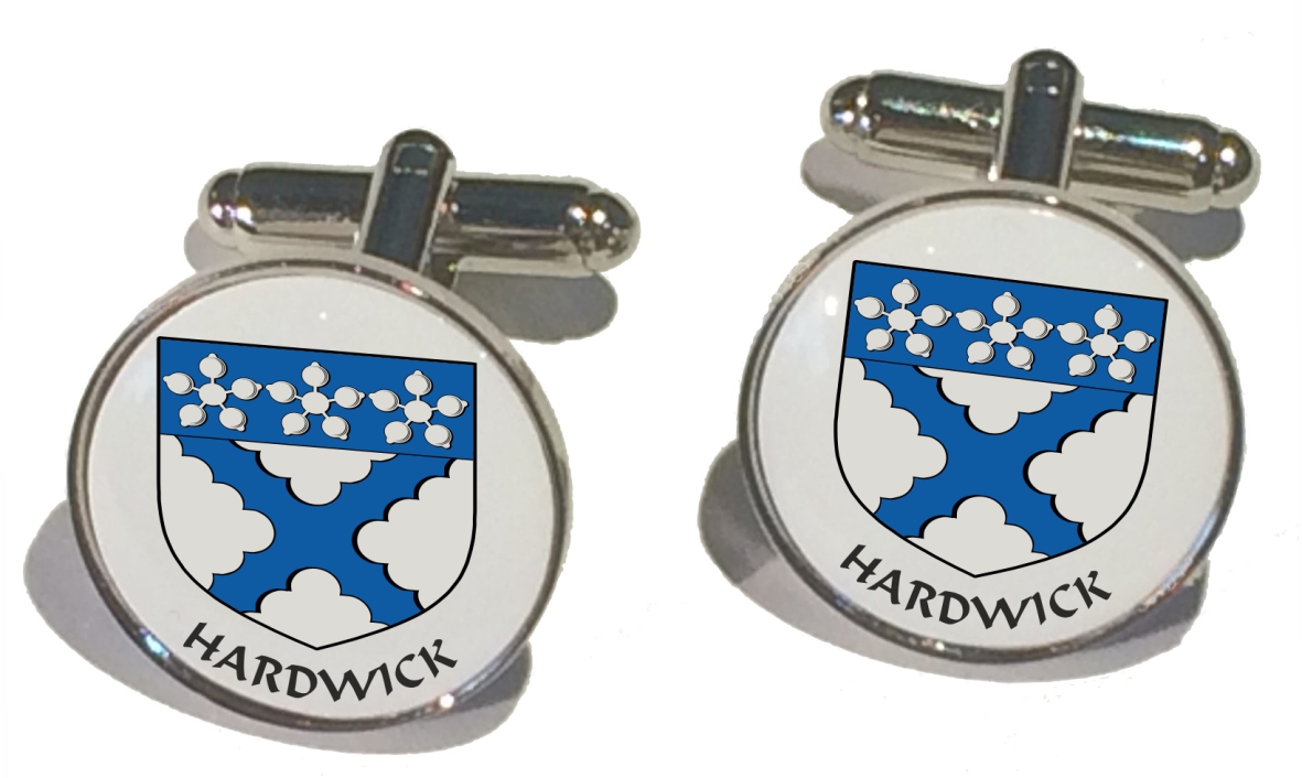 Family Crest Cufflinks Rnd