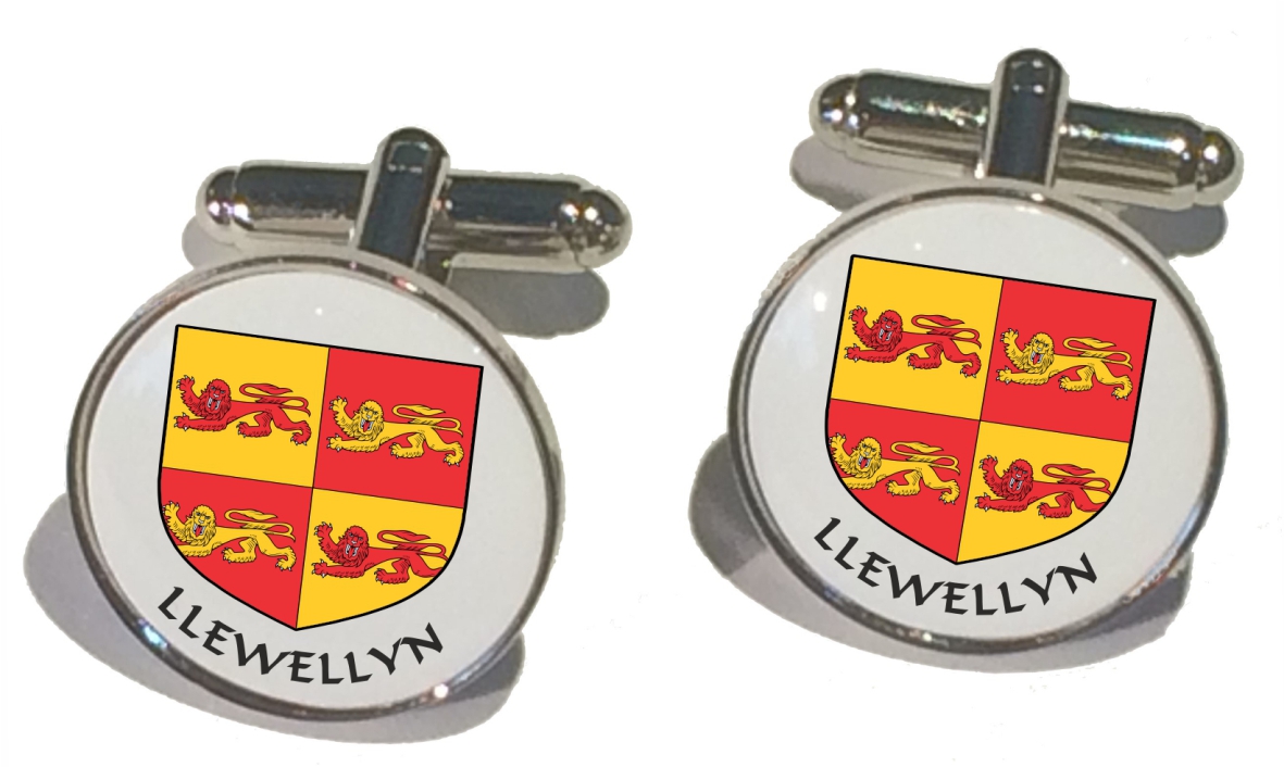 Family Crest Cufflinks Rnd