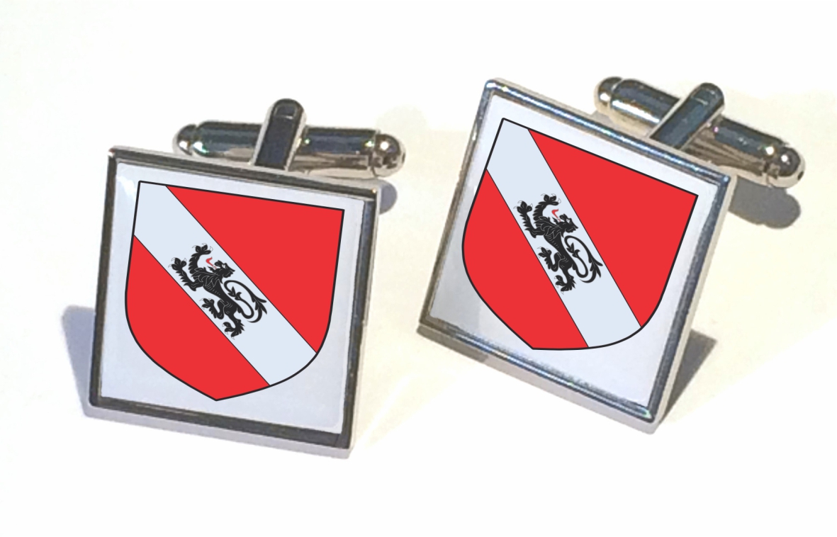 Family Crest Cufflinks Squ