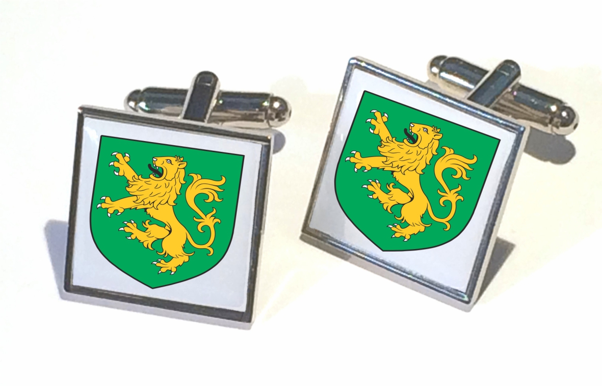 Family Crest Cufflinks Squ