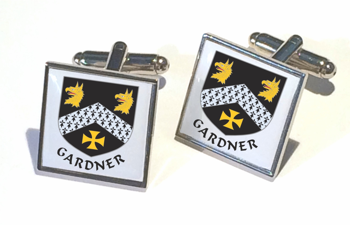 Family Crest Cufflinks Squ