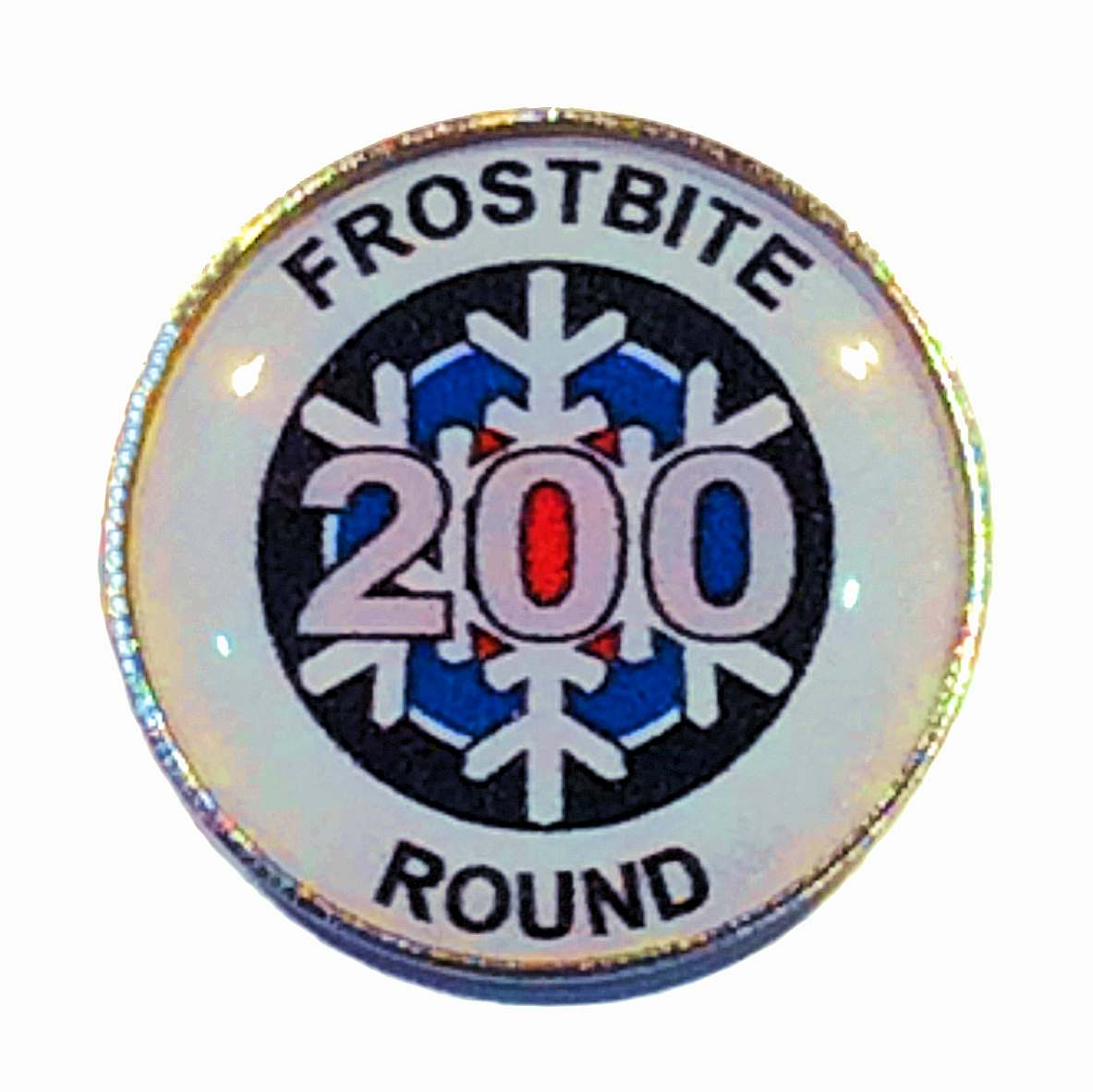 Frostbite Round standard badge
