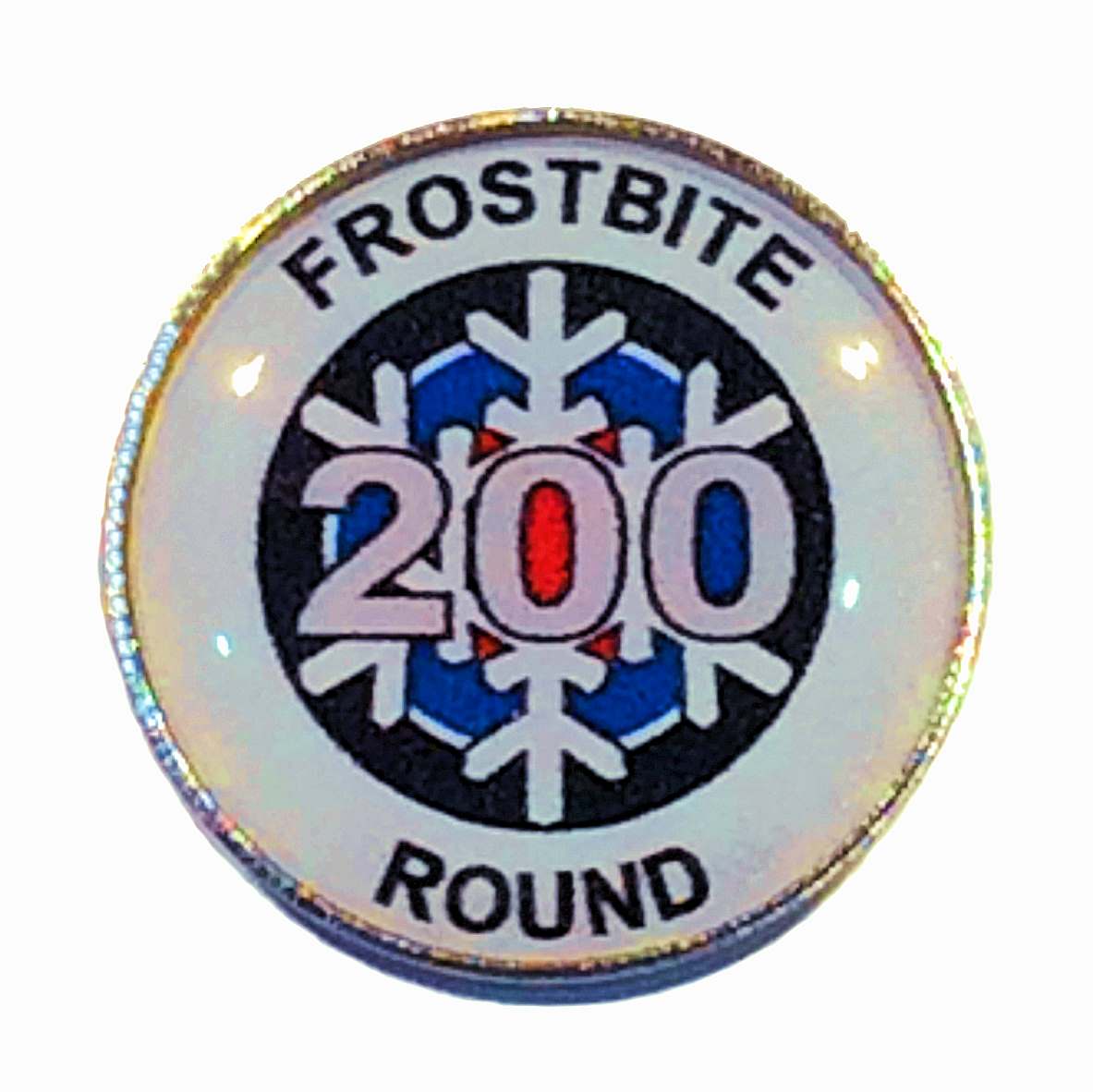 Frostbite Round standard badge