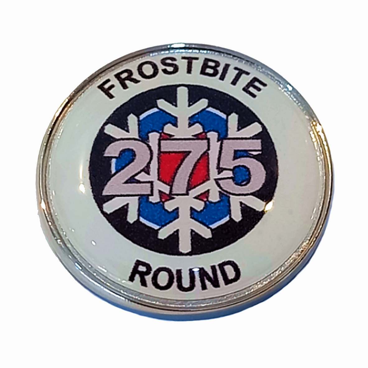 Frostbite Round standard badge