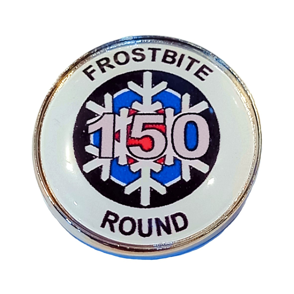 Frostbite Round standard badge