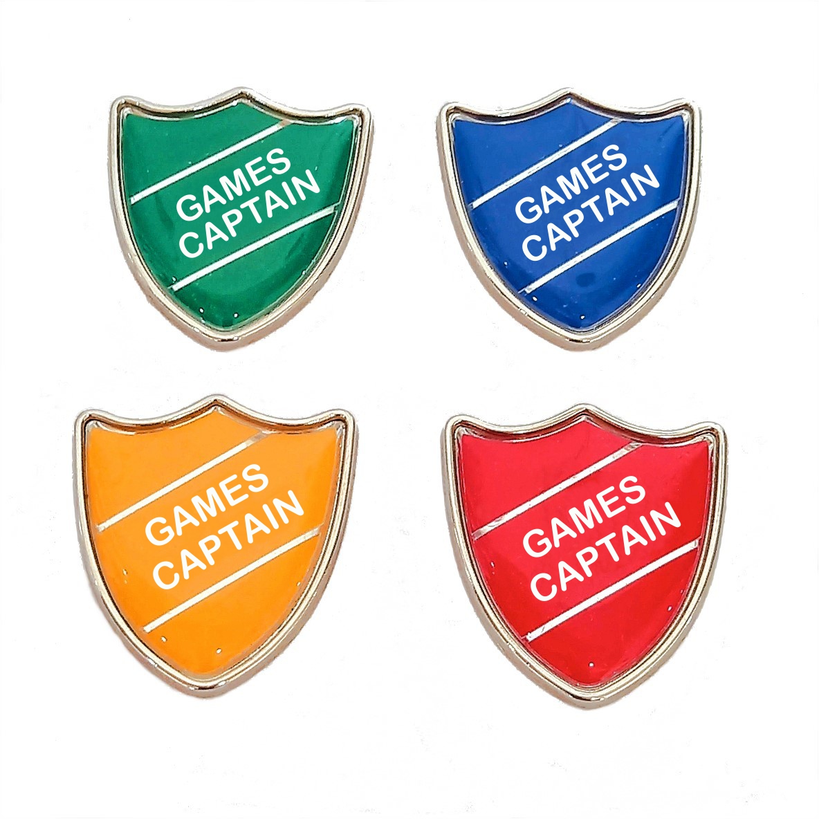 GAMES CAPTAIN shield badge