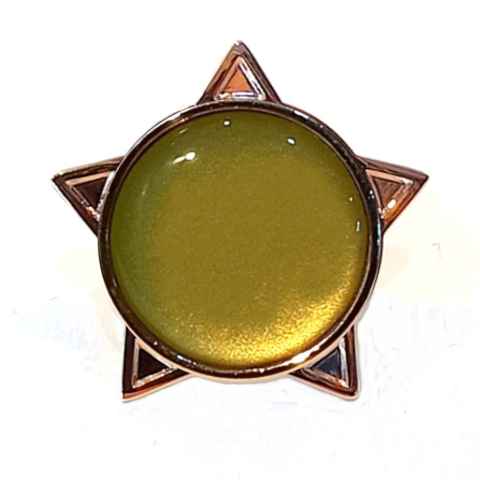 Gold star badge