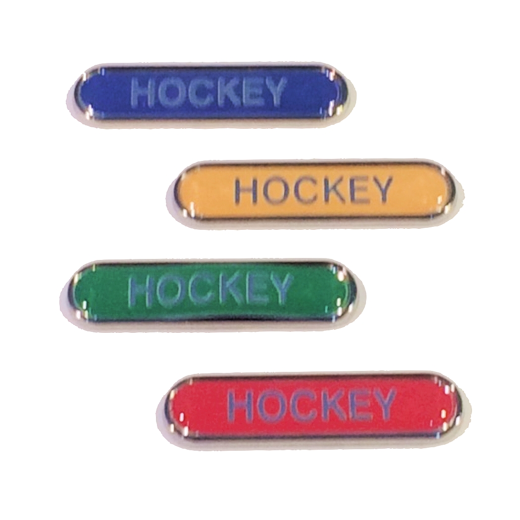 HOCKEY bar badge