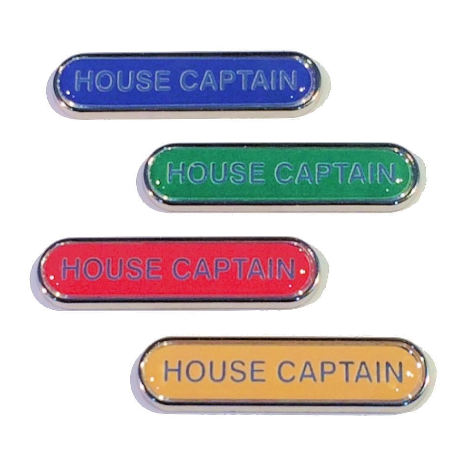 HOUSE CAPTAIN bar badge