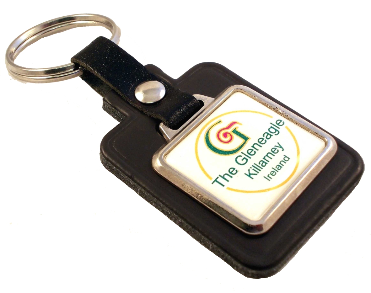 Rectangle keyfob 26x24mm  premium quality