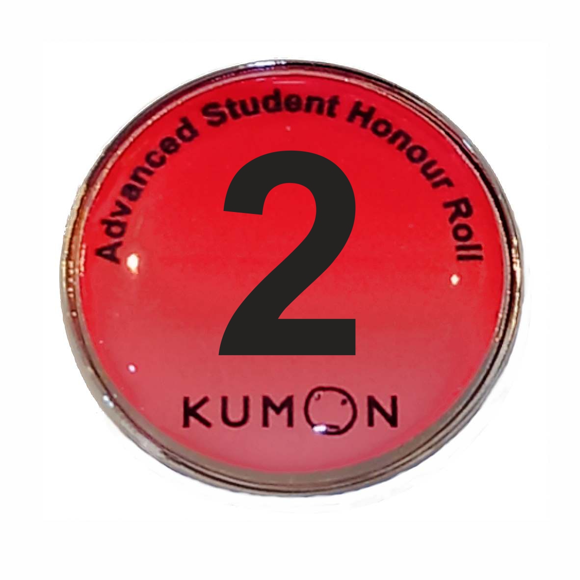 KUMON Advanced Student 2 red 27mm Round