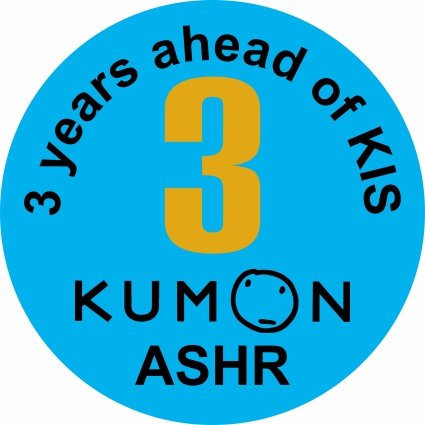 KUMON Ahead of KIS 3 yrs 3 blue