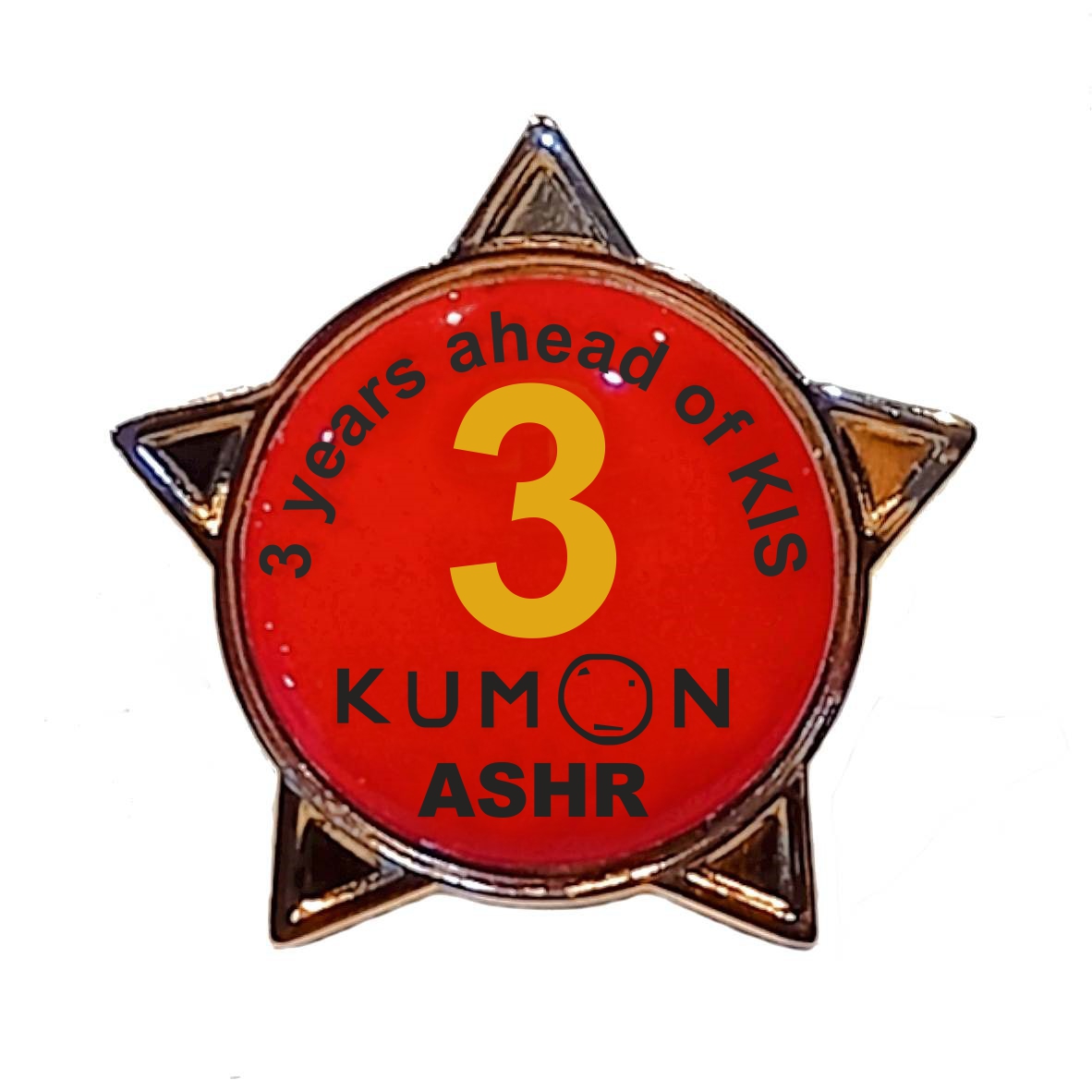 KUMON Ahead of KIS 3 yrs 3 red