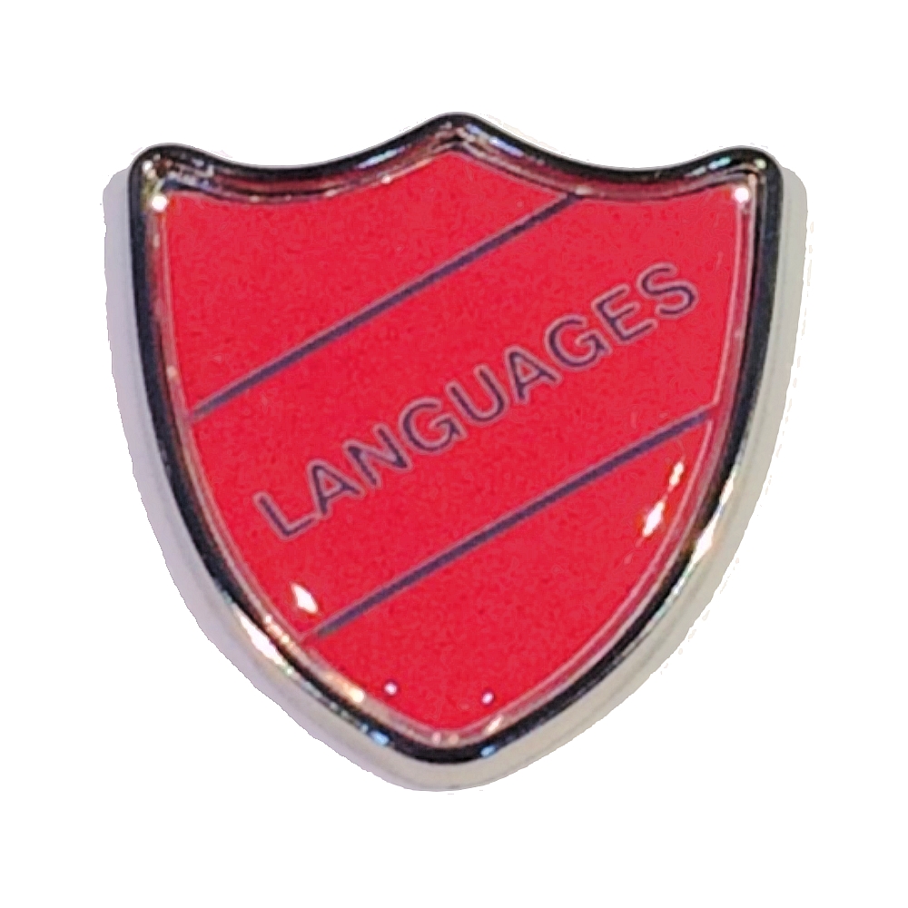 LANGUAGES shield badge