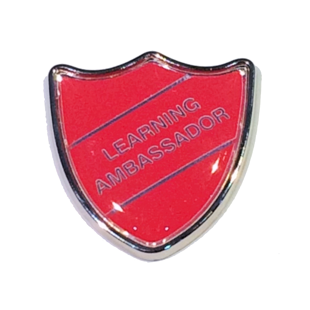 LEARNING AMBASSADOR shield badge
