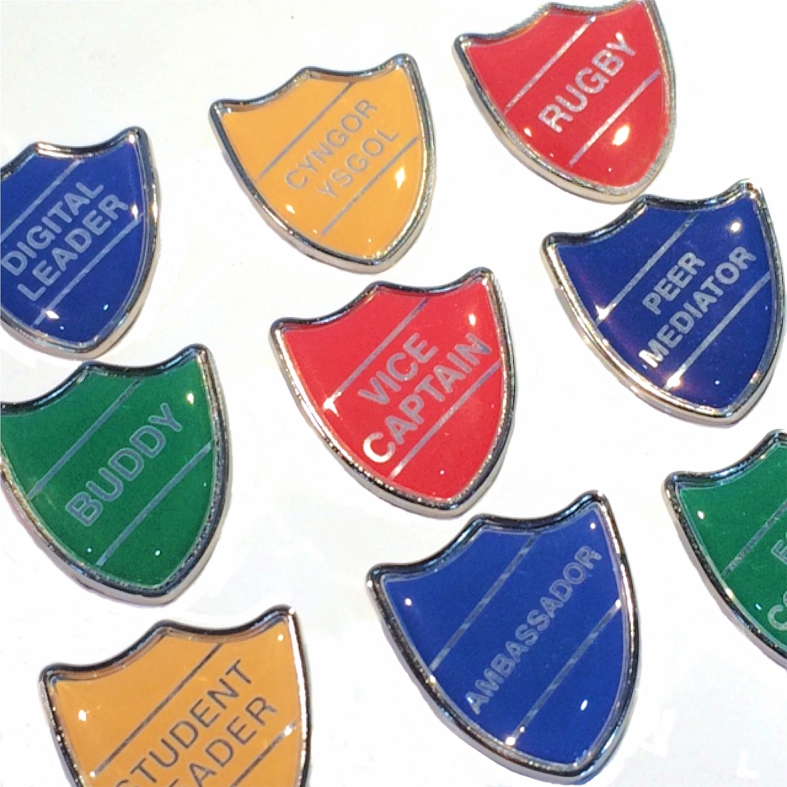 LIBRARY ASSISTANT shield badge