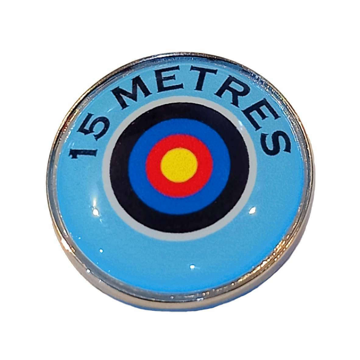 Metres standard badge