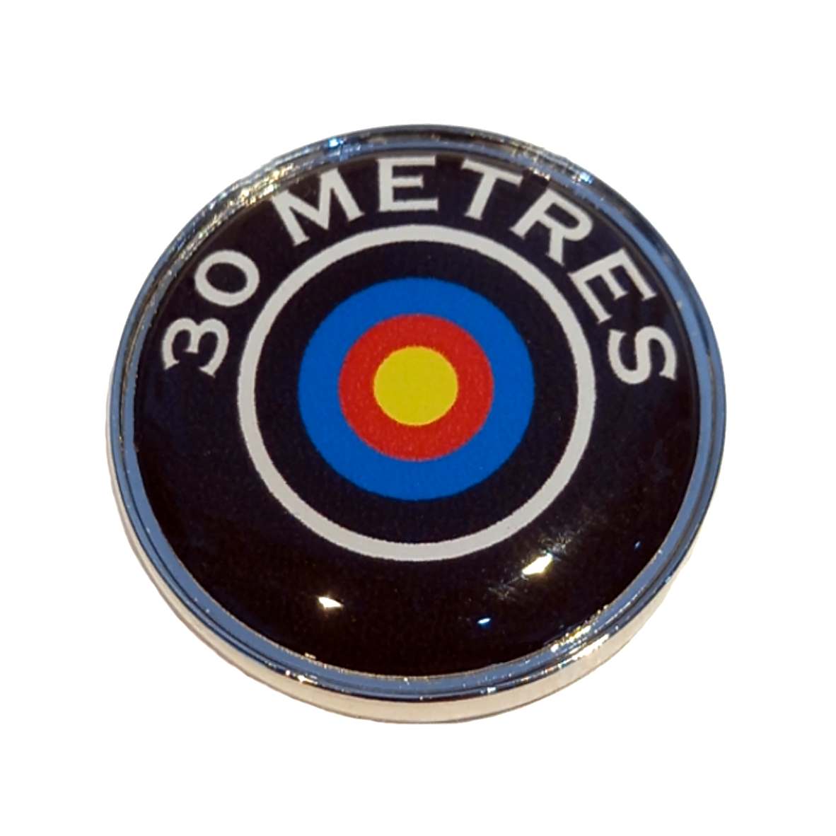 Metres standard badge