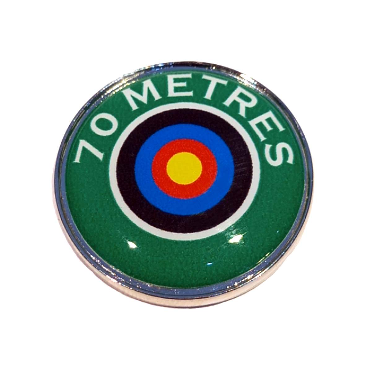 Metres standard badge