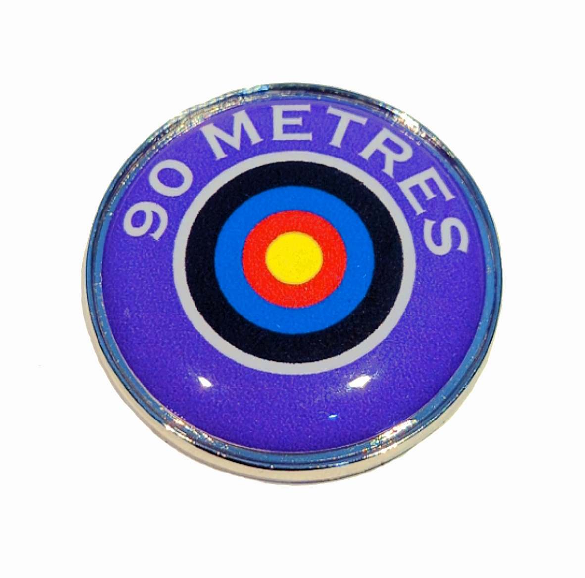 Metres standard badge