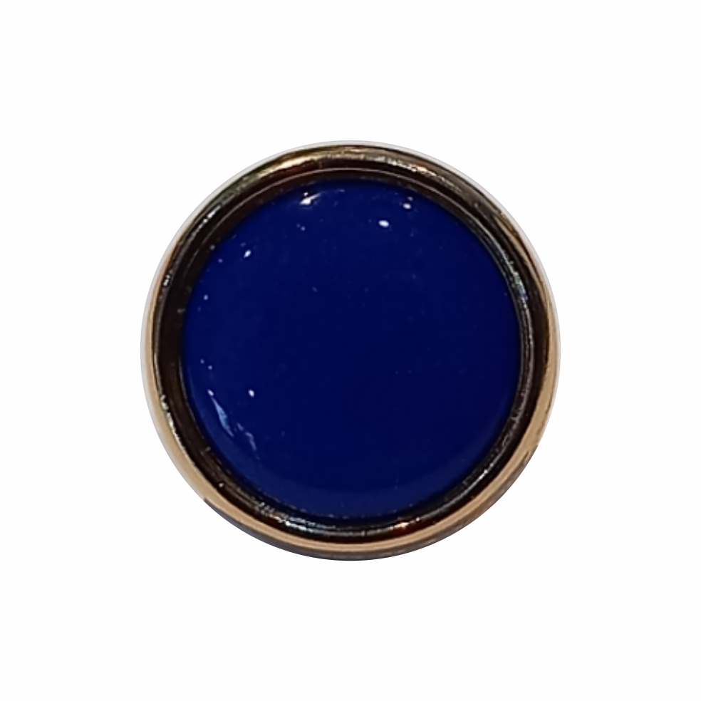 Navy Blue 20mm badge