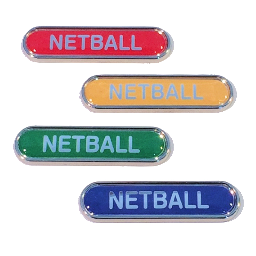 NETBALL bar badge