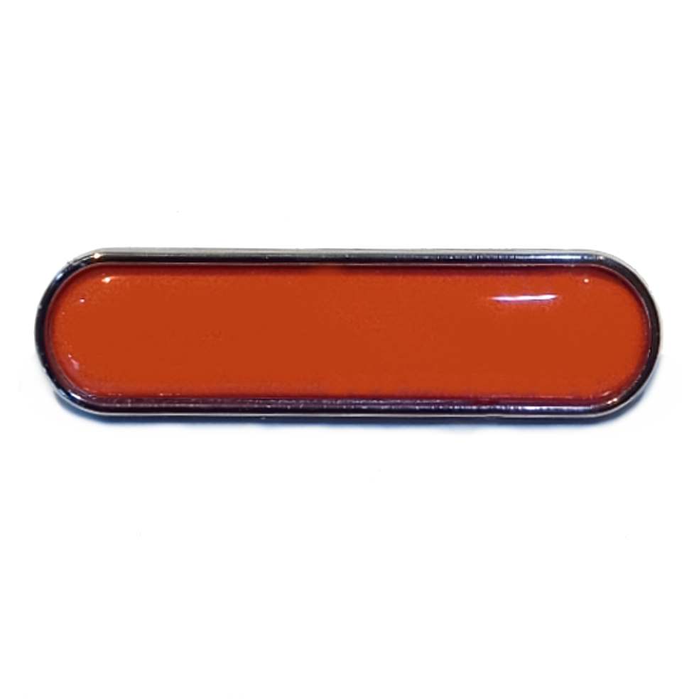 Orange bar badge