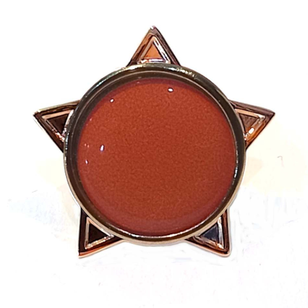 Orange star badge