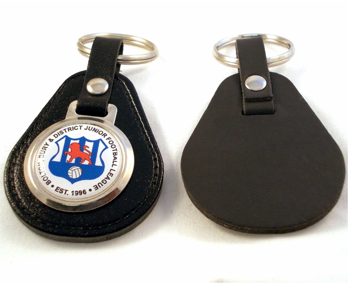 Pear keyfob 25mm premium quality